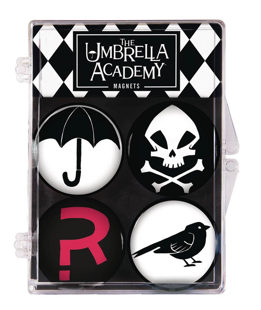 Umbrella Academy 4-Pack Magnet Set