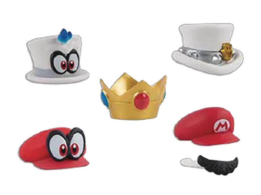 Super Mario Odyssey Cap Blind Mystery Box 24-Piece Display