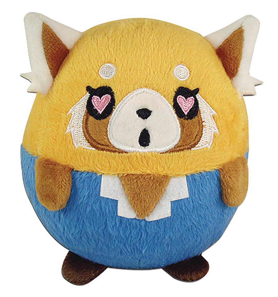 Aggretsuko Retsuko 4-Inch Plush - Heart Eyes