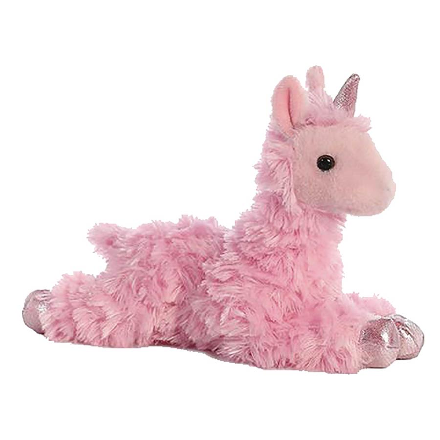 Aurora Flopsie Llamacorn Plush - Mini 8-Inch