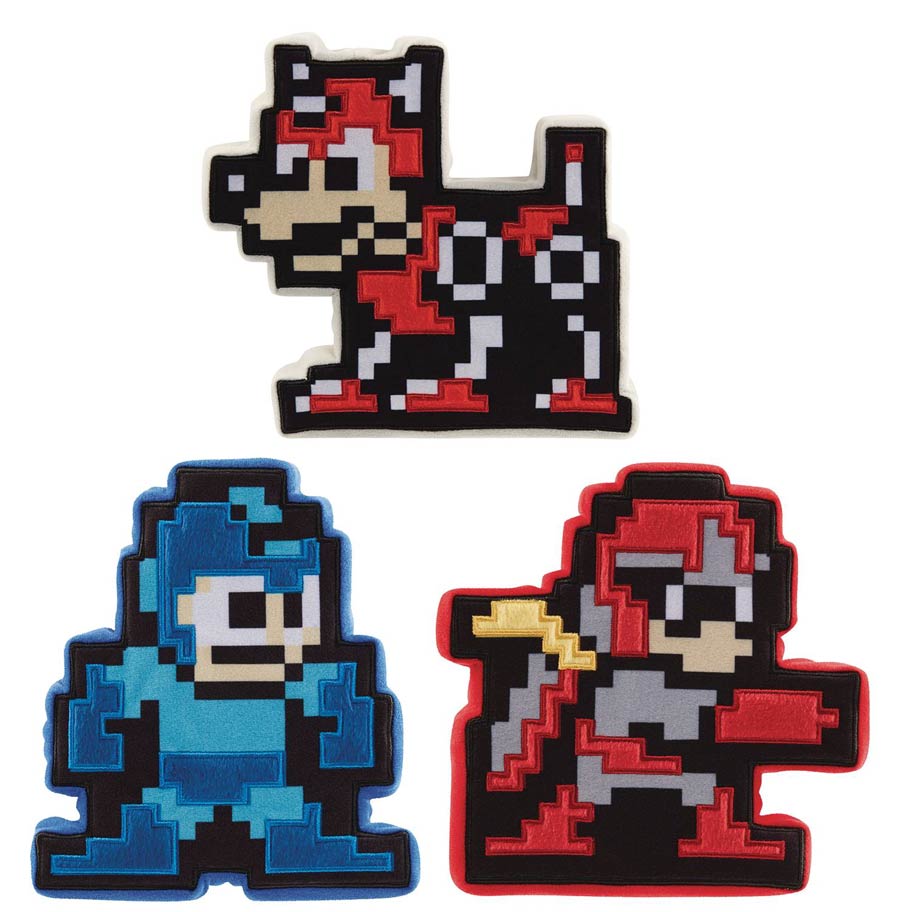 Mega Man Classic 7.5-Inch Plush Wave 1 Assortment Case