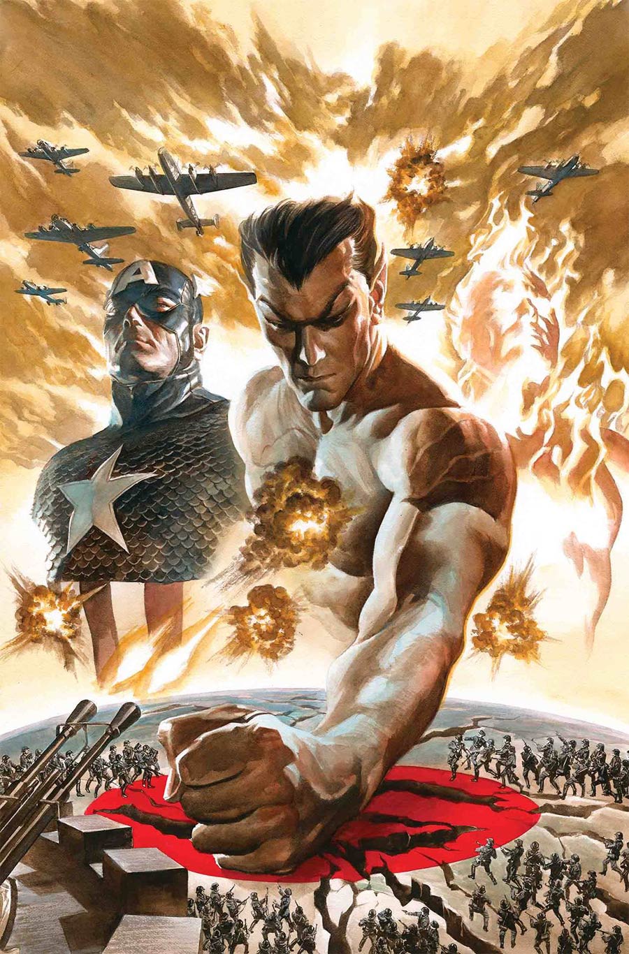 Invaders Vol 3 #1 By Alex Ross Poster