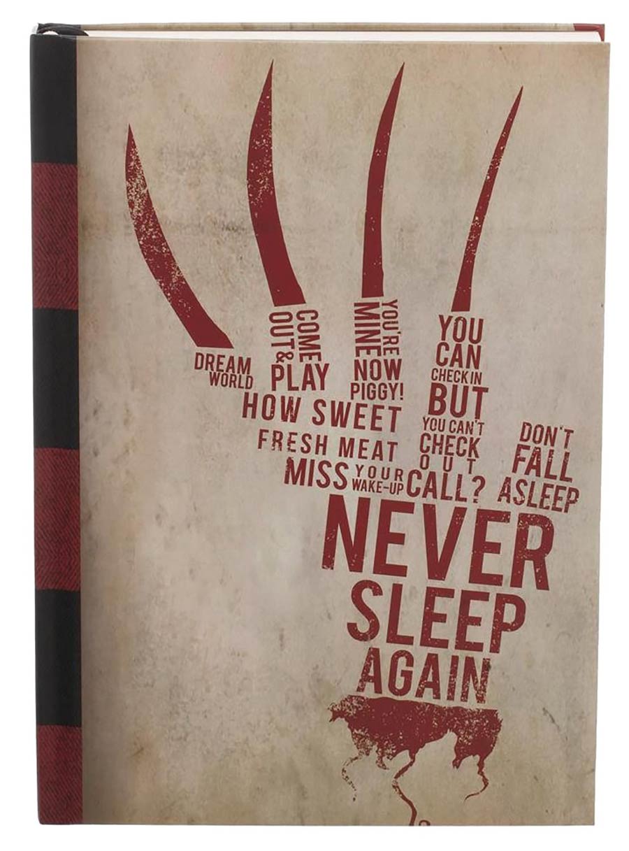 Nightmare On Elm Street Hardcover Journal