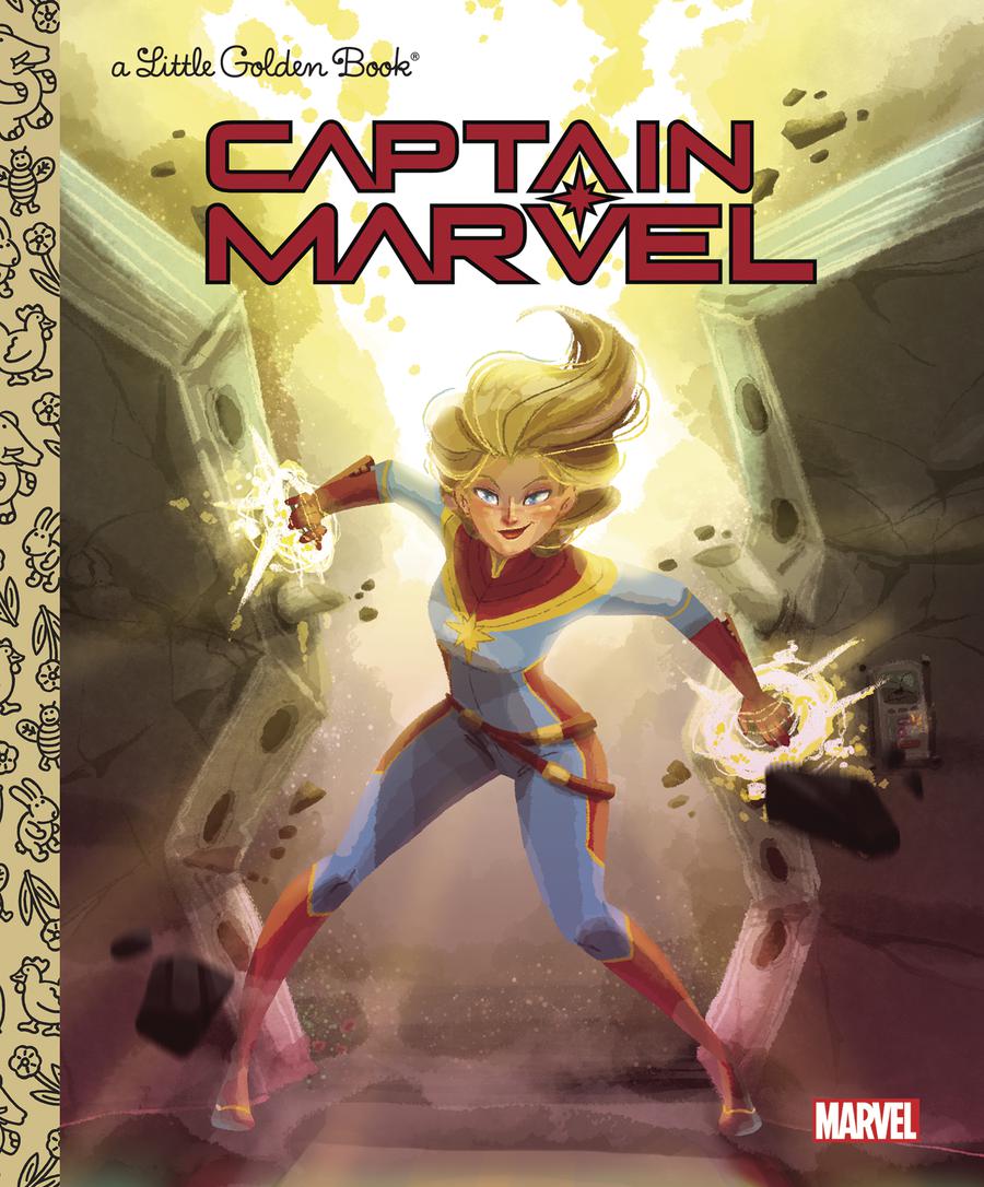 Captain Marvel Little Golden Book HC