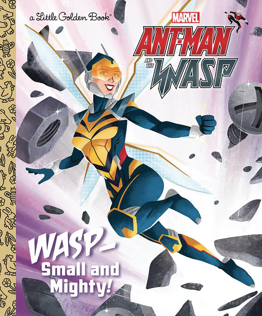 Ant-Man And The Wasp Small And Mighty Little Golden Book HC