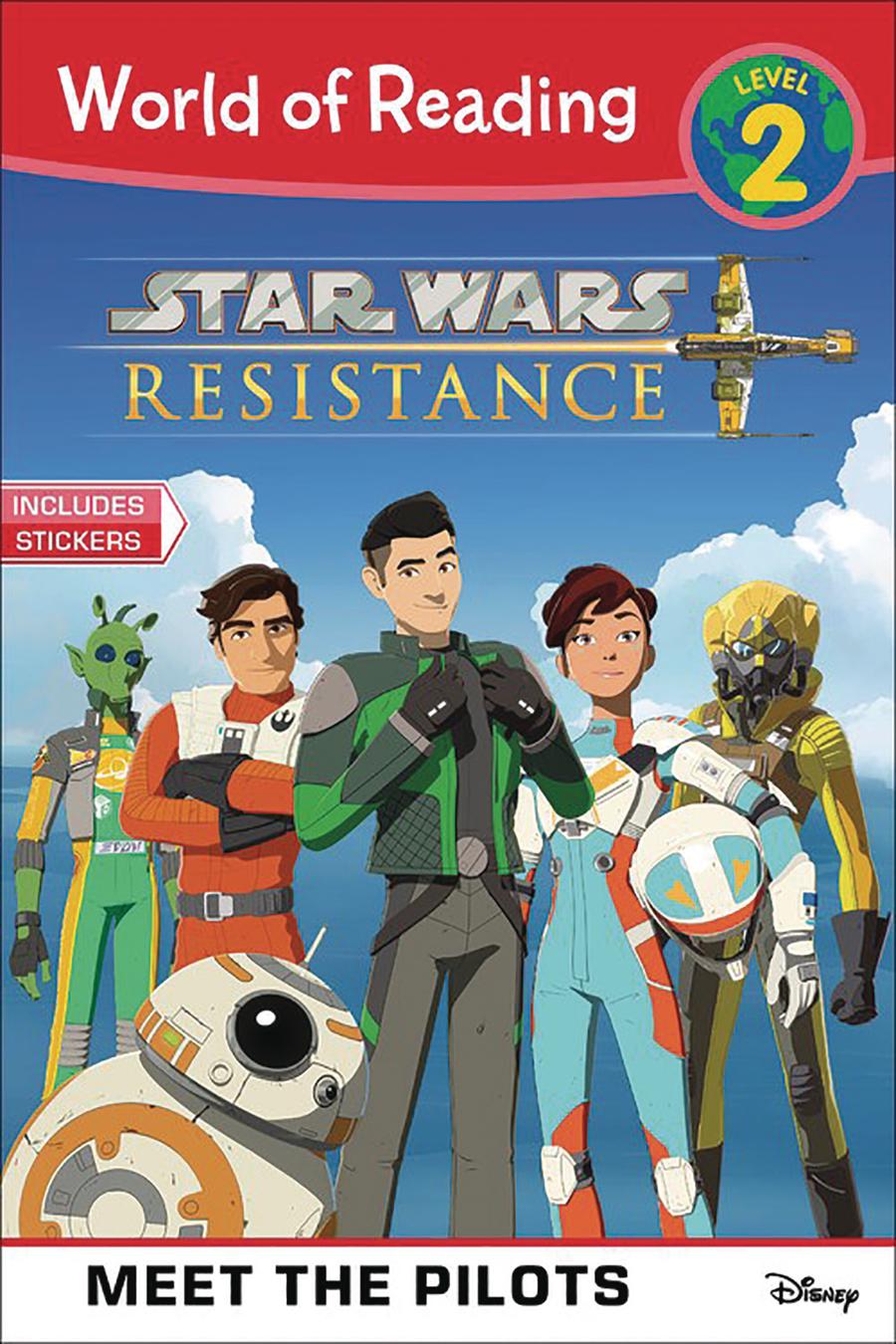 Star Wars Resistance Meet The Pilots World Of Reading Level 2 HC