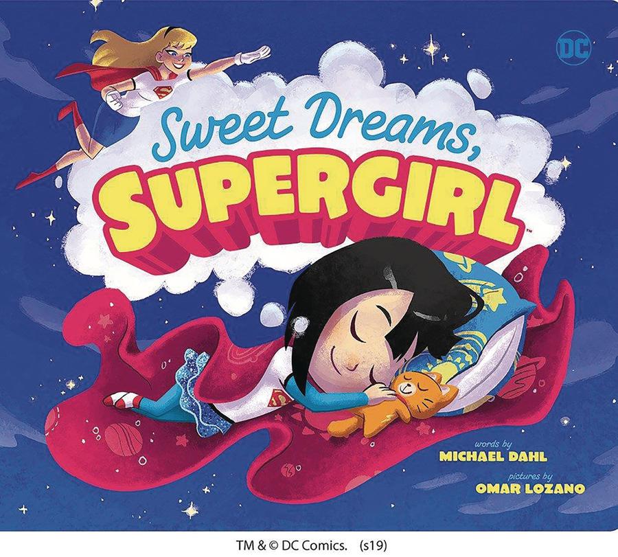 Sweet Dreams Supergirl Board Book HC