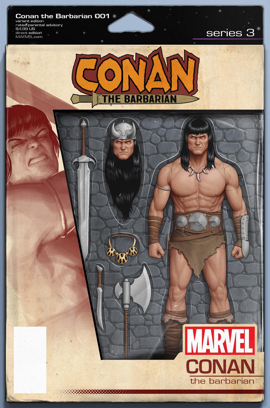 Conan The Barbarian Vol 4 #1 Cover F Variant John Tyler Christopher Action Figure Cover