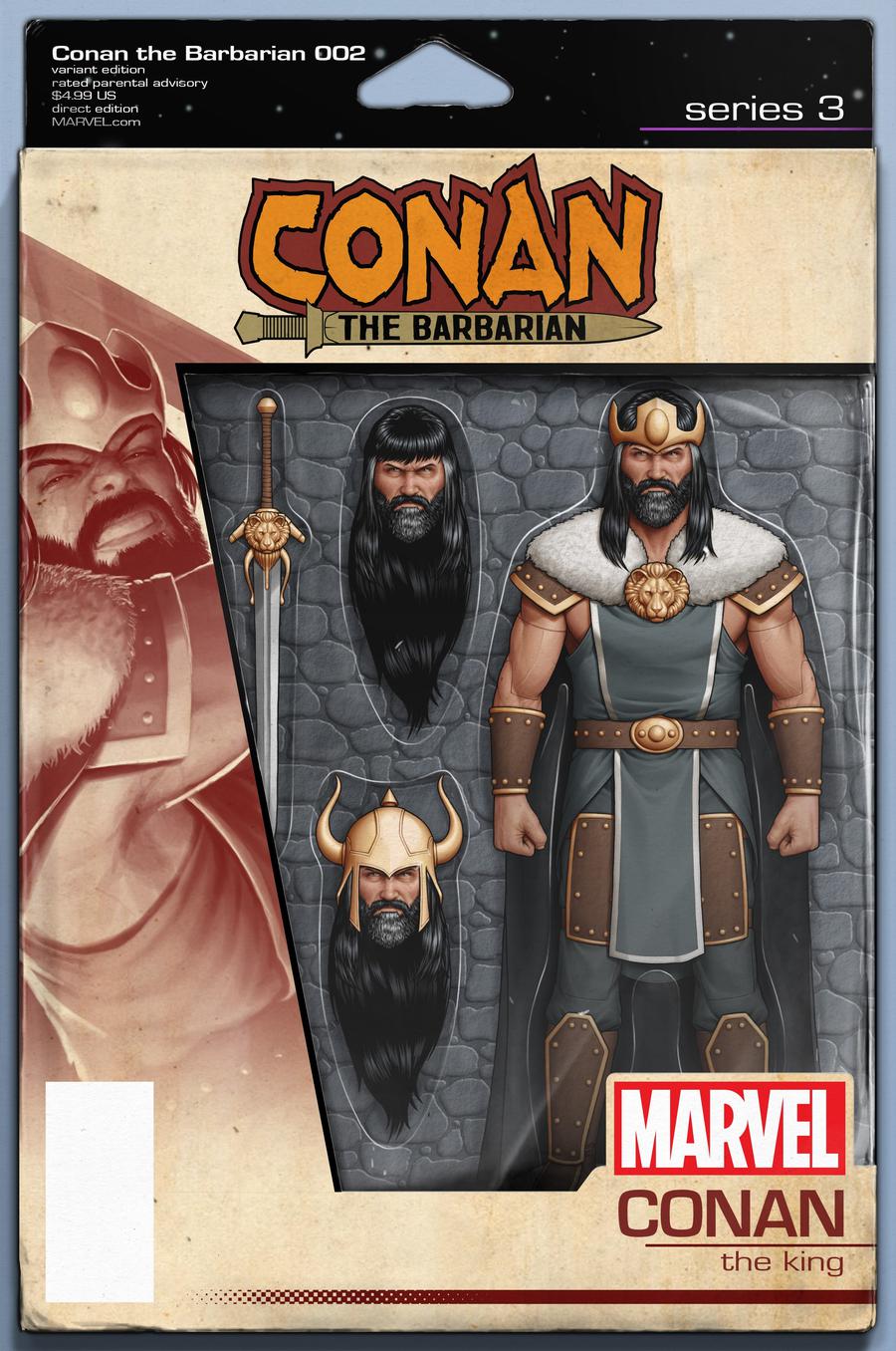 Conan The Barbarian Vol 4 #2 Cover C Variant John Tyler Christopher Action Figure Cover