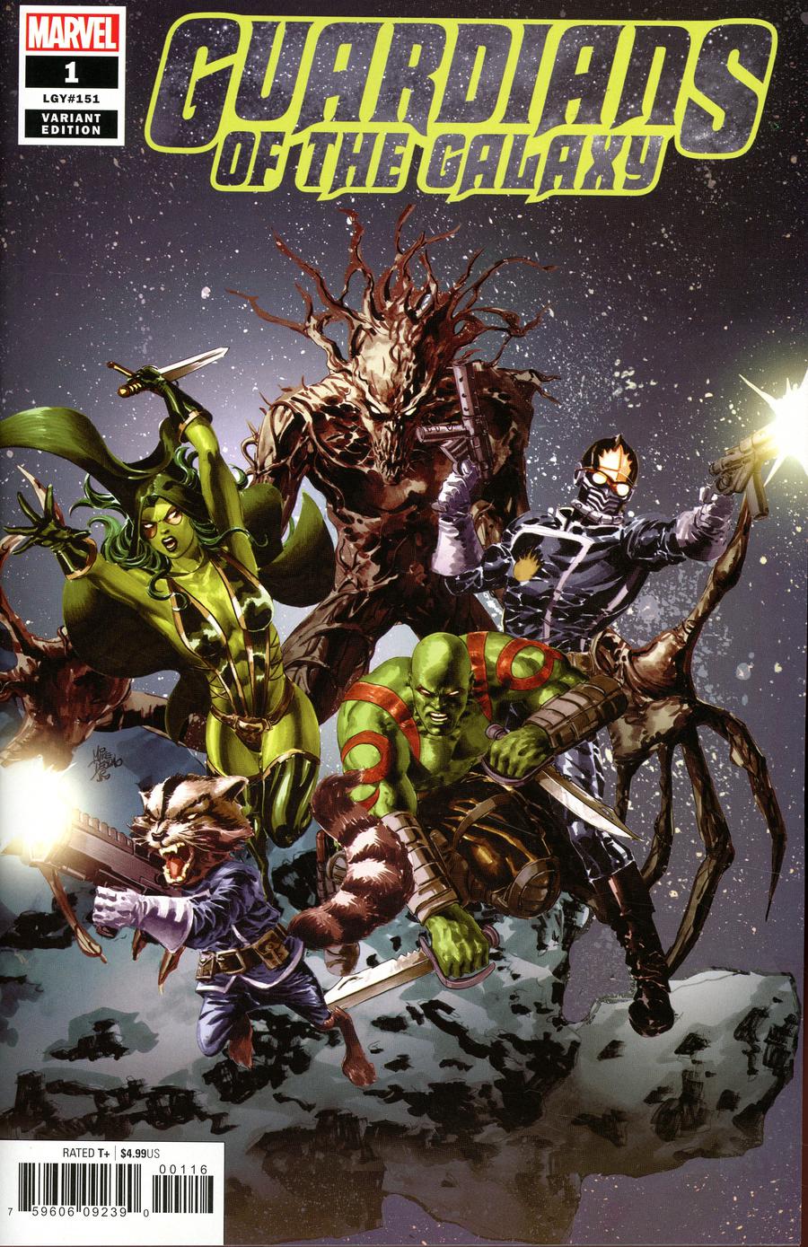 Guardians Of The Galaxy Vol 5 #1 Cover G Variant Mike Deodato Jr Party Cover