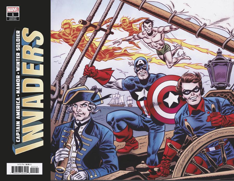 Invaders Vol 3 #1 Cover D Variant Frank Robbins Hidden Gem Cover