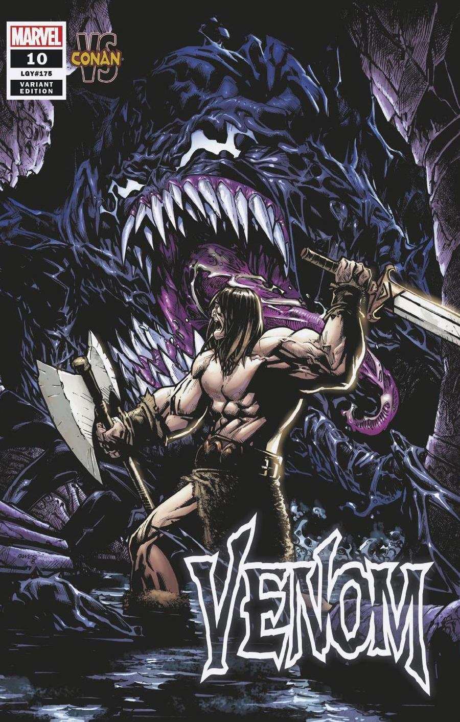 Venom Vol 4 #10 Cover C Variant Humberto Ramos Conan vs Marvel Villains Cover