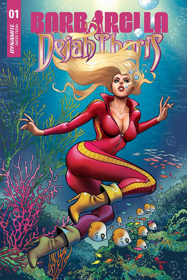 Barbarella Dejah Thoris #1 Cover H Incentive Maria Sanapo Barbarella Seduction Variant Cover