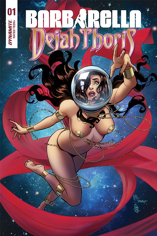 Barbarella Dejah Thoris #1 Cover I Incentive Maria Sanapo Dejah Thoris Seduction Variant Cover