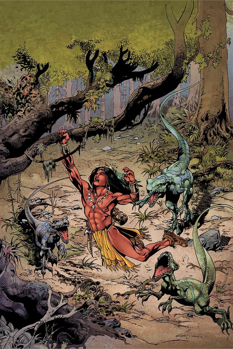 Turok Vol 3 #1 Cover F Incentive Roberto Castro Virgin Cover