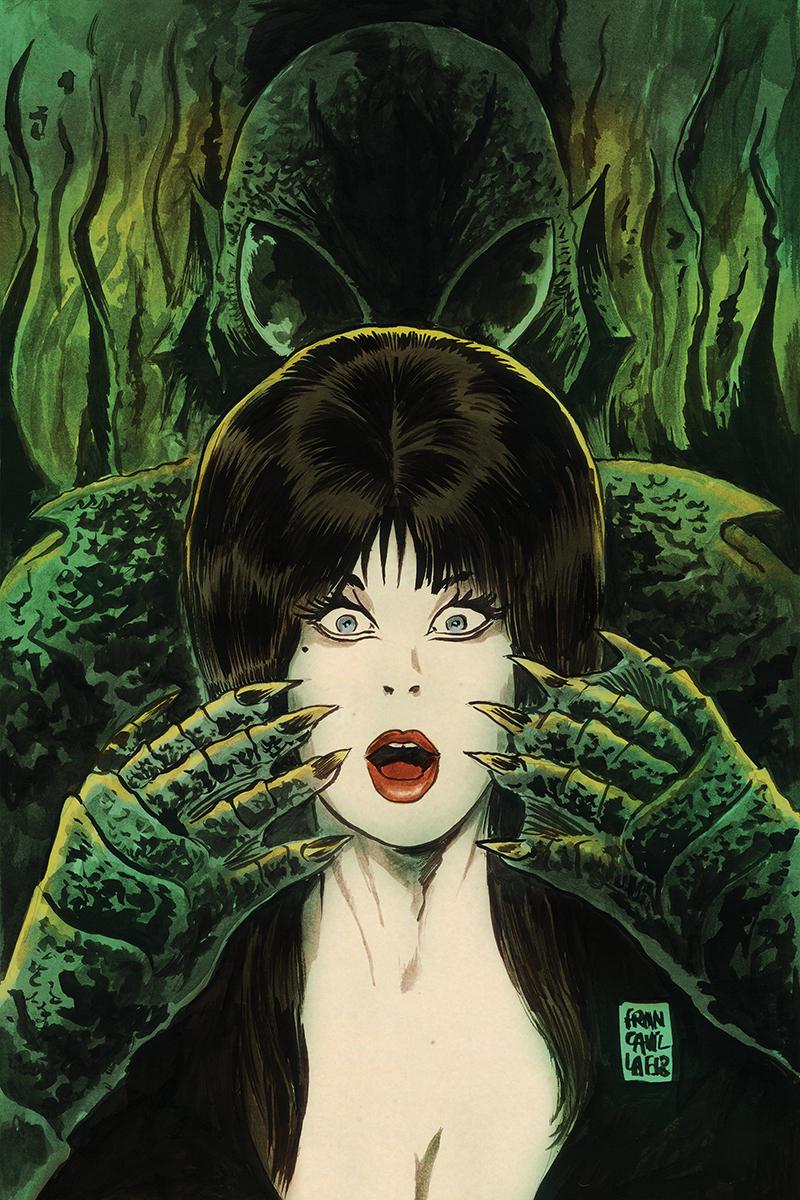 Elvira Shape Of Elvira #1 Cover I Incentive Francesco Francavilla Virgin Cover