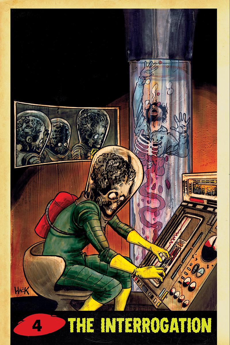 Mars Attacks Vol 4 #4 Cover H Incentive Robert Hack Virgin Cover