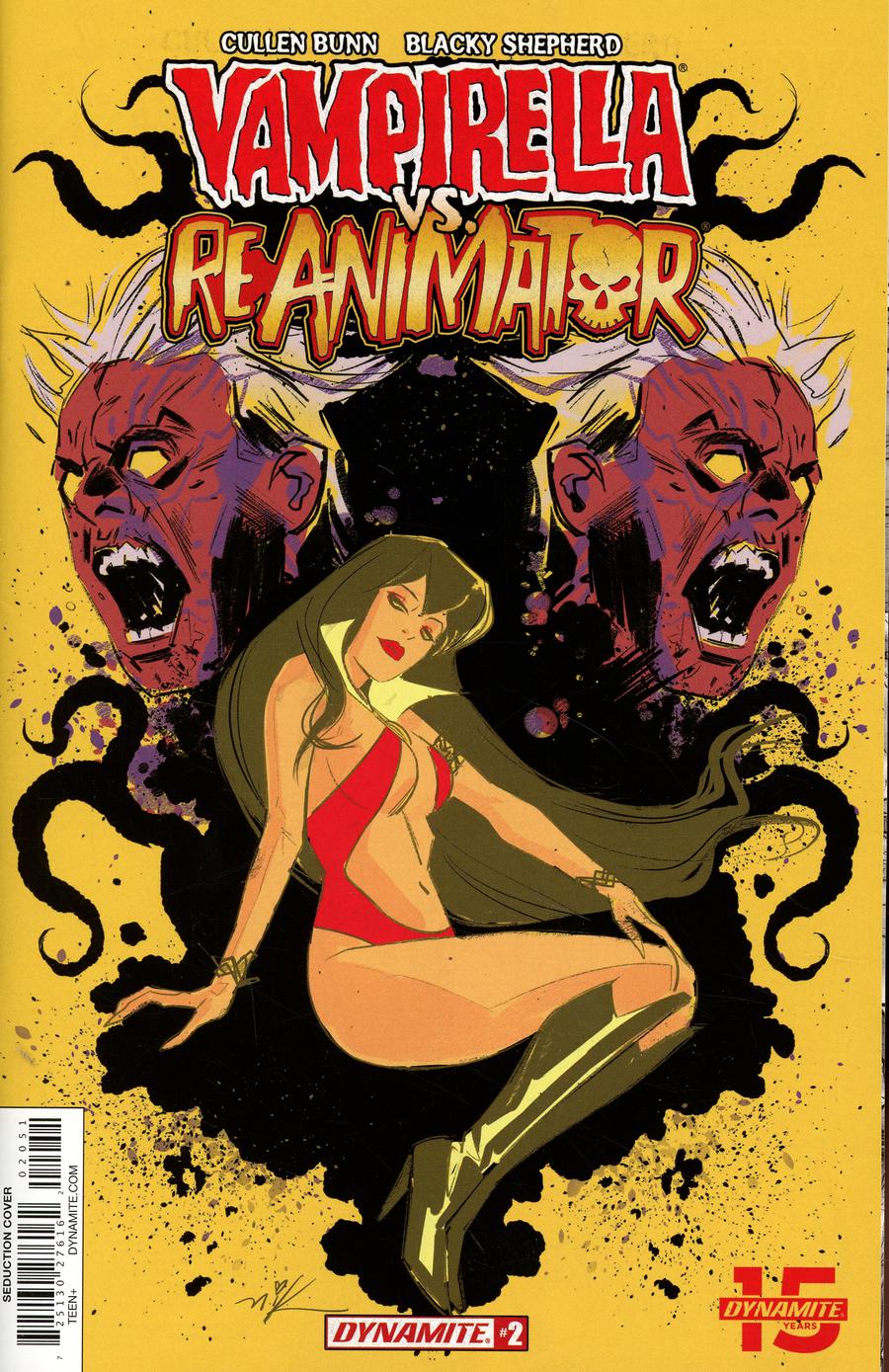 Vampirella vs Reanimator #2 Cover E Incentive Vampirella Seduction Variant Cover