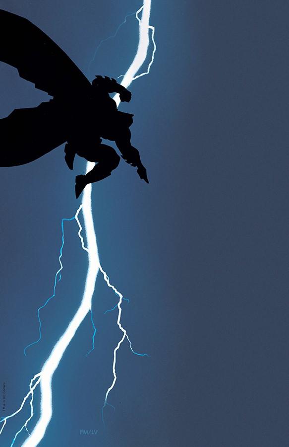 Batman The Dark Knight Returns #1 Cover D DF Ultra-Limited Black Foil NYCC Virgin Cover