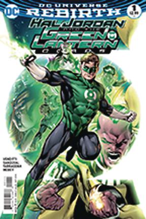 Hal Jordan And The Green Lantern Corps #1 Cover C DF Green Lantern Green Signed Edition By Robert Venditti