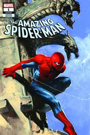 Amazing Spider-Man Vol 5 #1 Cover Z-M DF Comicxposure Exclusive Gabriele Dell Otto Variant Cover