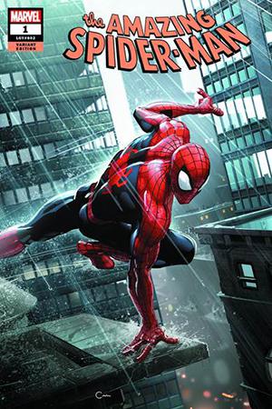 Amazing Spider-Man Vol 5 #1 Cover Z-N DF Comicxposure Exclusive Clayton Crain Variant Cover