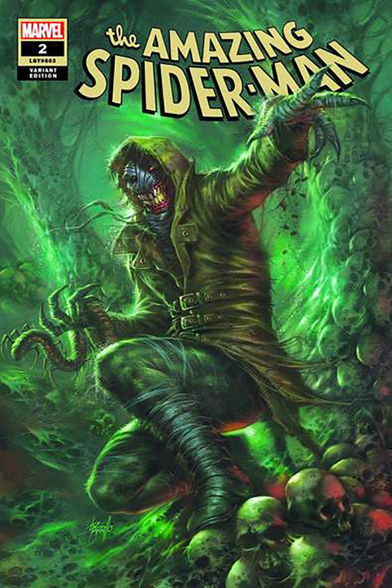Amazing Spider-Man Vol 5 #2 Cover F DF Comicxposure Exclusive Lucio Parrillo Variant Cover