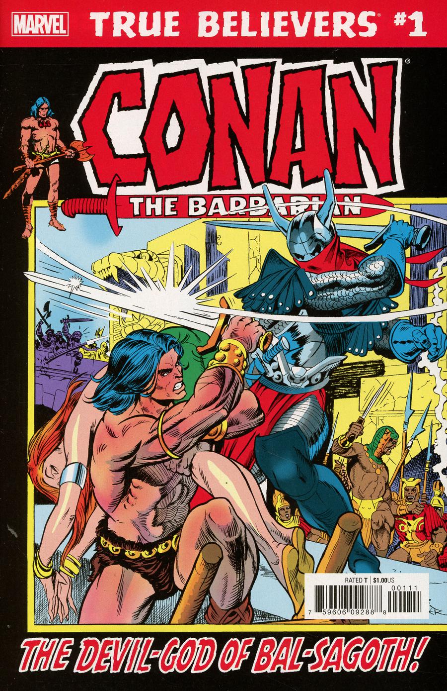 True Believers Conan Devil-God Of Bal-Sagoth #1