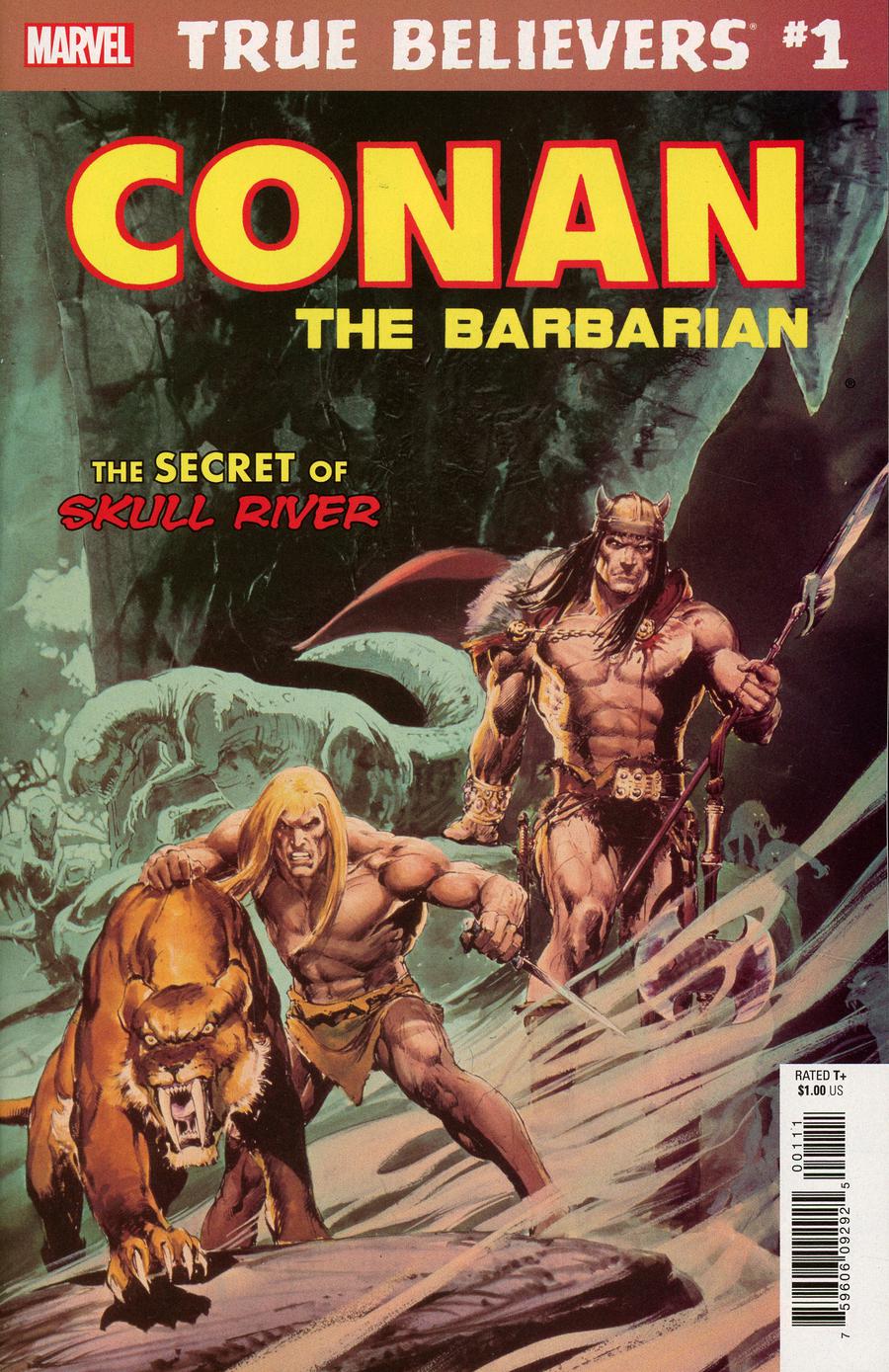 True Believers Conan Secret Of Skull River #1