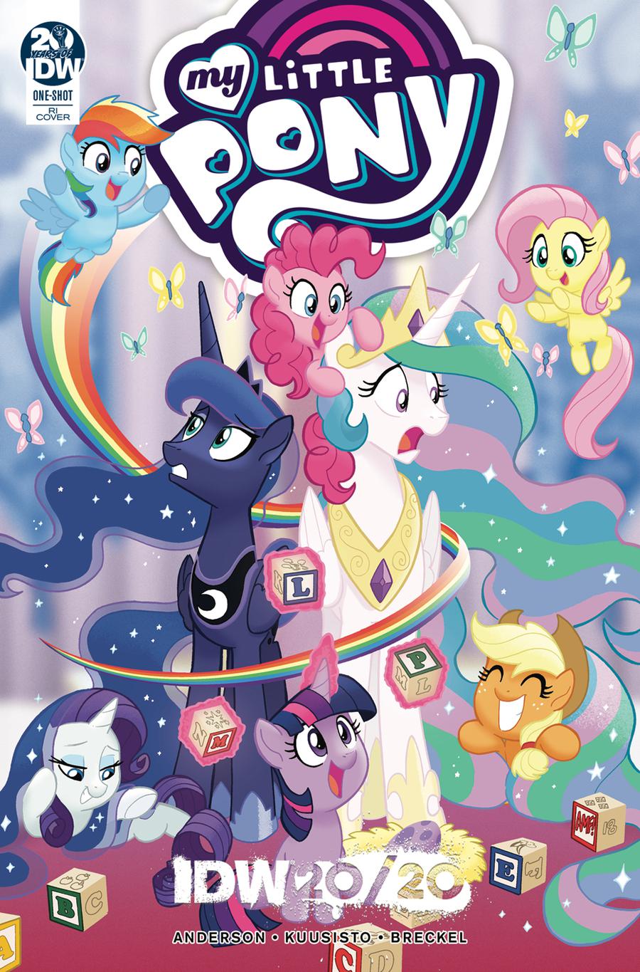My Little Pony IDW 20/20 Cover B Incentive Tony Fleecs Variant Cover