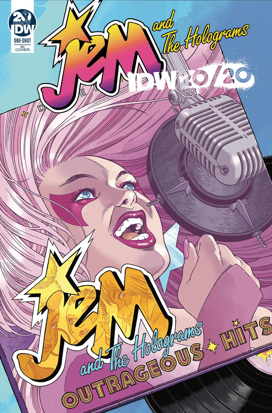 Jem And The Holograms IDW 20/20 #1 Cover B Incentive Gabriel Rodriguez Variant Cover