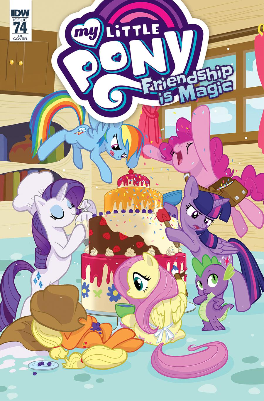 My Little Pony Friendship Is Magic #74 Cover C Incentive Lanna Souvanny Variant Cover