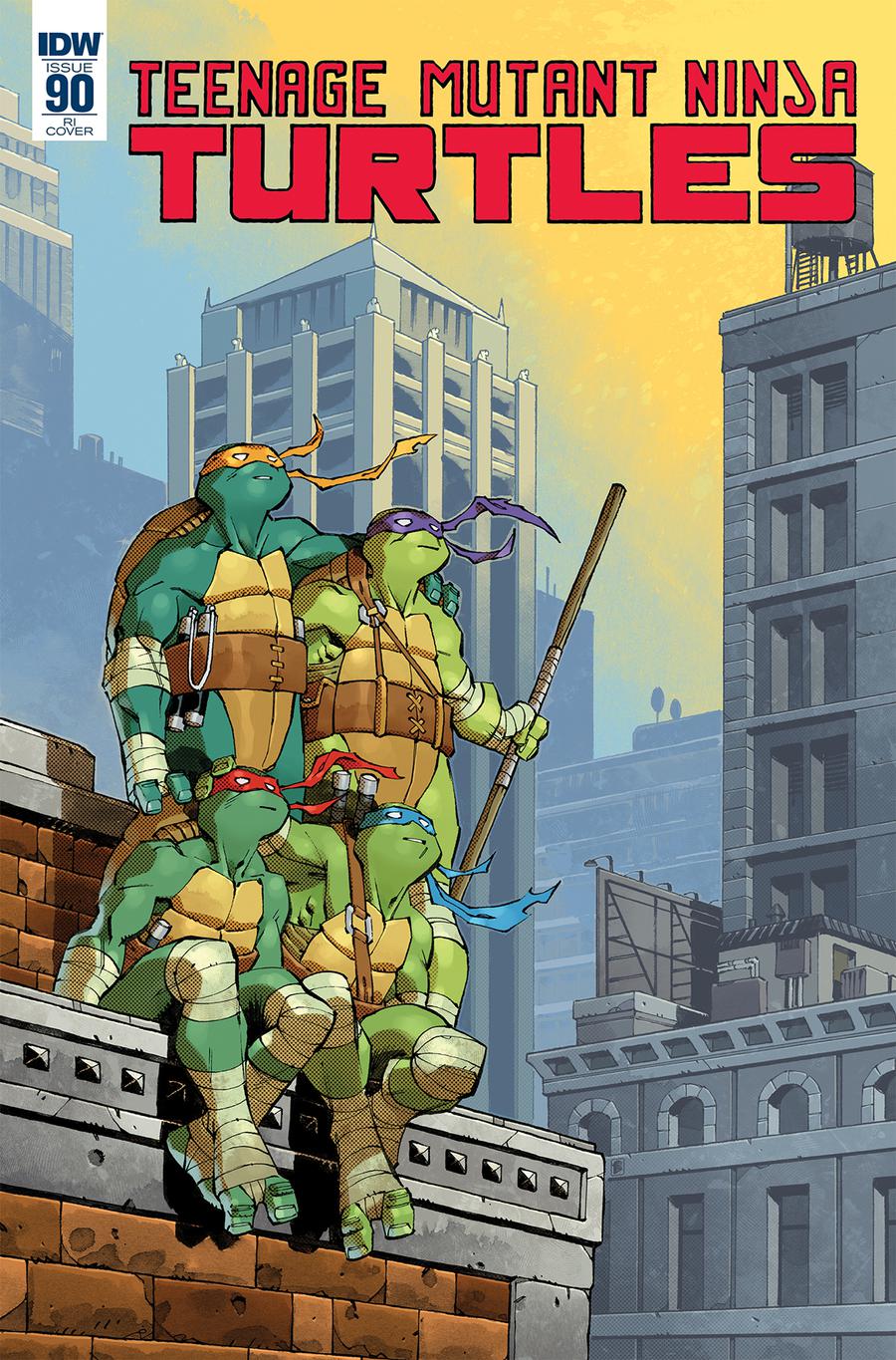 Teenage Mutant Ninja Turtles Vol 5 #90 Cover C Incentive Nelson Daniel Variant Cover