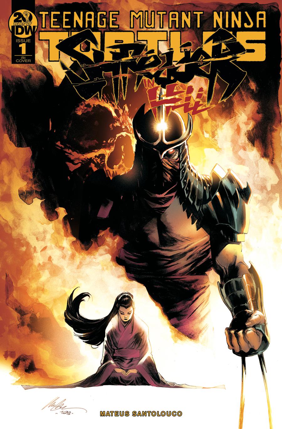 Teenage Mutant Ninja Turtles Shredder In Hell #1 Cover C Incentive Rafael Albuquerque Variant Cover