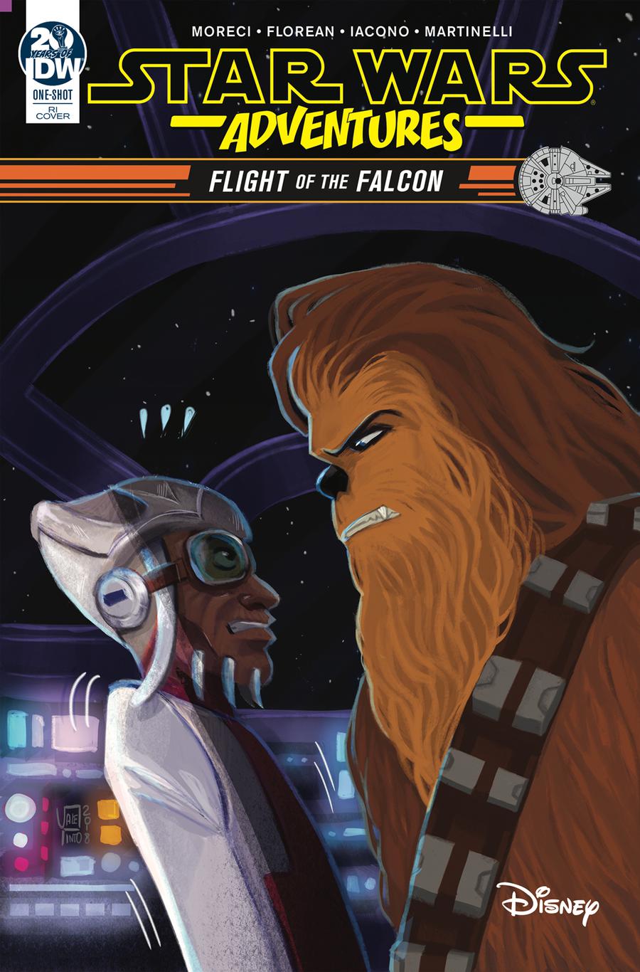 Star Wars Adventures Flight Of The Falcon Cover B Incentive Valentina Pinto Variant Cover