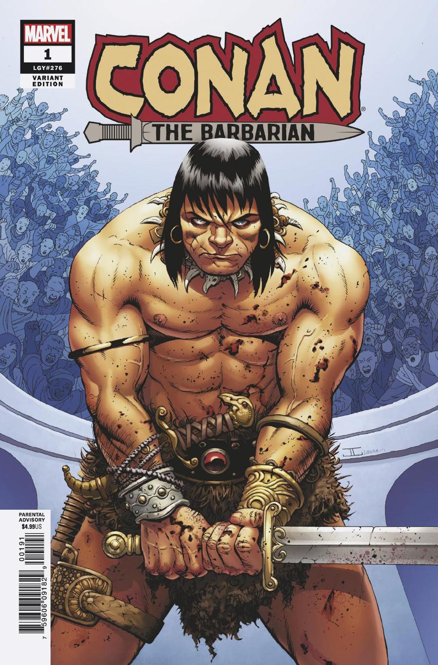 Conan The Barbarian Vol 4 #1 Cover I Incentive John Cassaday Variant Cover