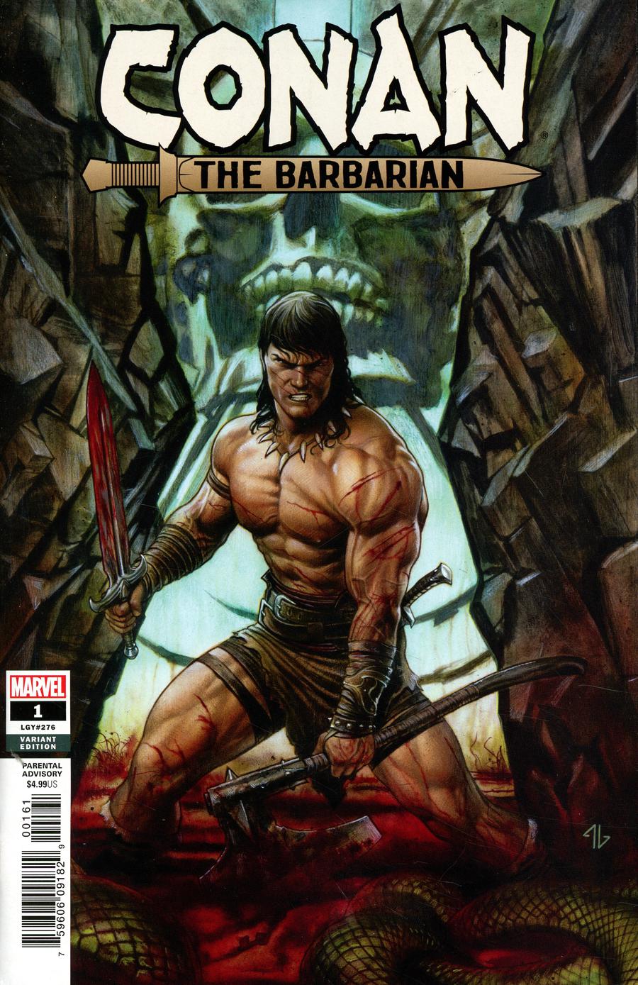 Conan The Barbarian Vol 4 #1 Cover L Incentive Adi Granov Variant Cover