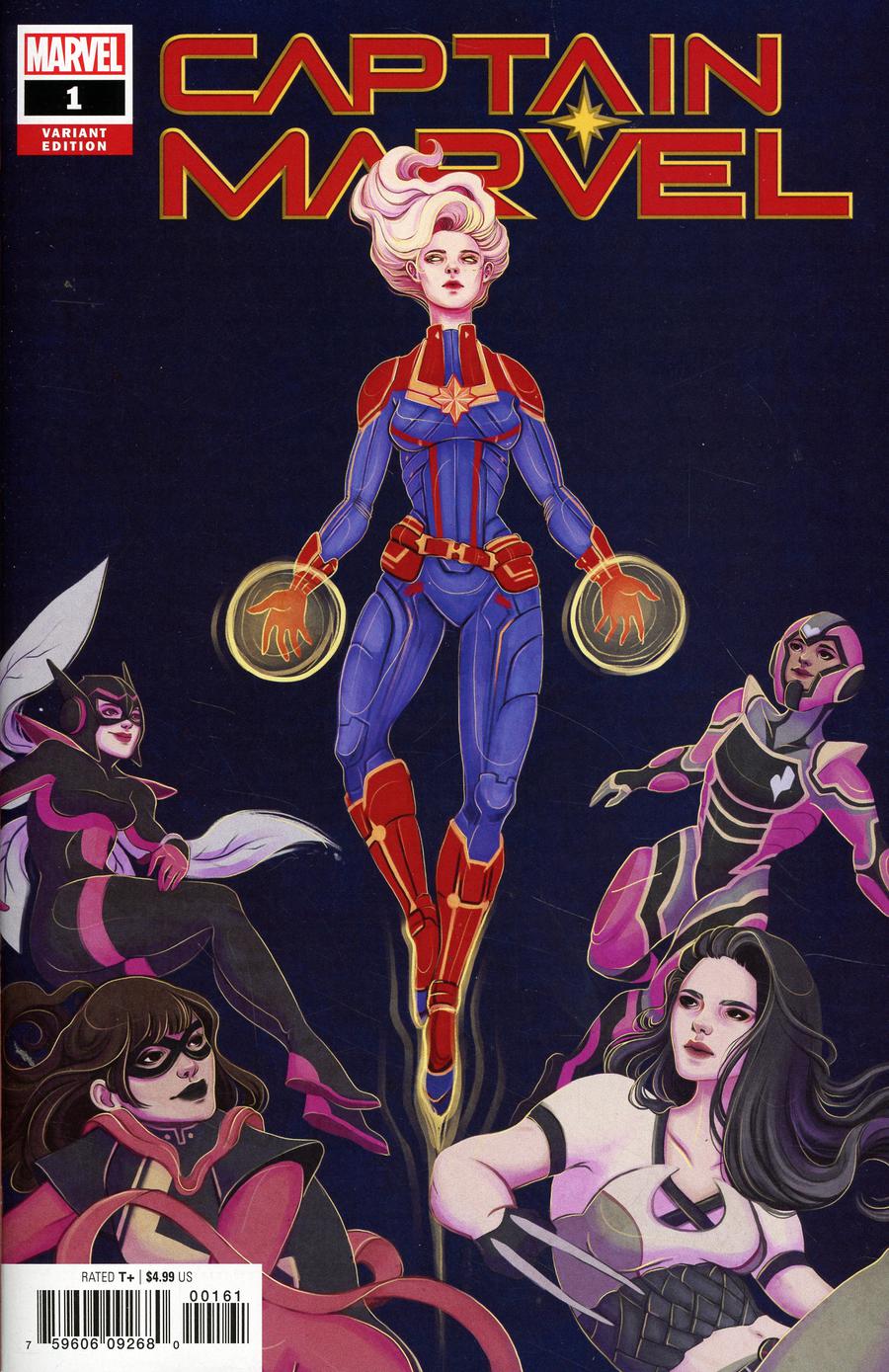 Captain Marvel Vol 9 #1 Cover C Incentive Lauren Tsai Variant Cover