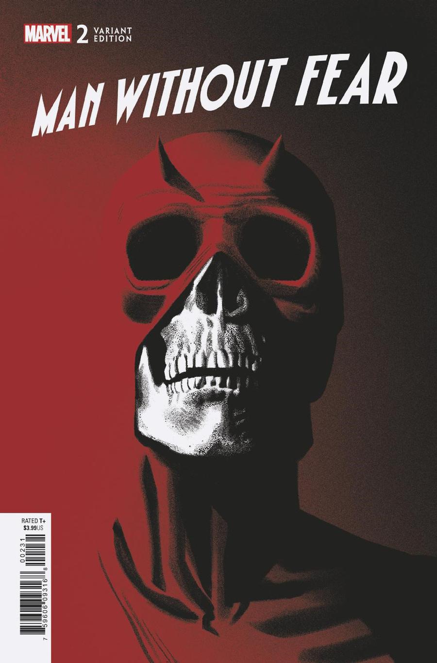 Man Without Fear #2 Cover C Incentive Greg Smallwood Variant Cover