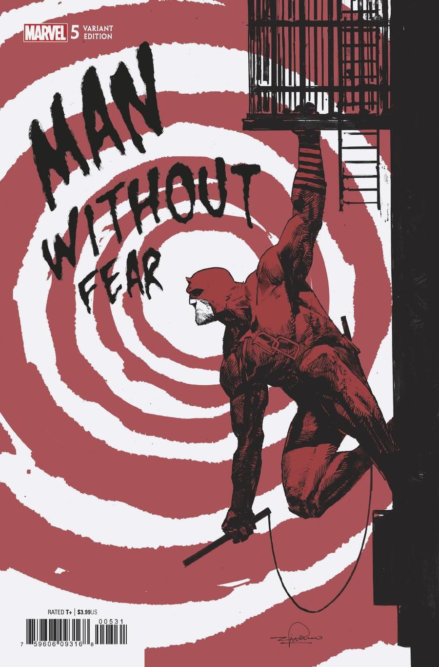 Man Without Fear #5 Cover C Incentive Gerardo Zaffino Variant Cover