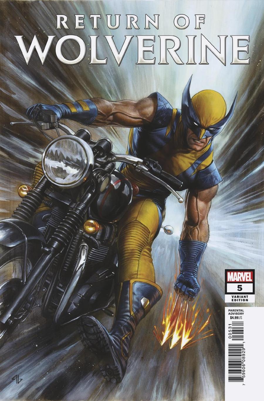 Return Of Wolverine #5 Cover C Incentive Adi Granov Variant Cover