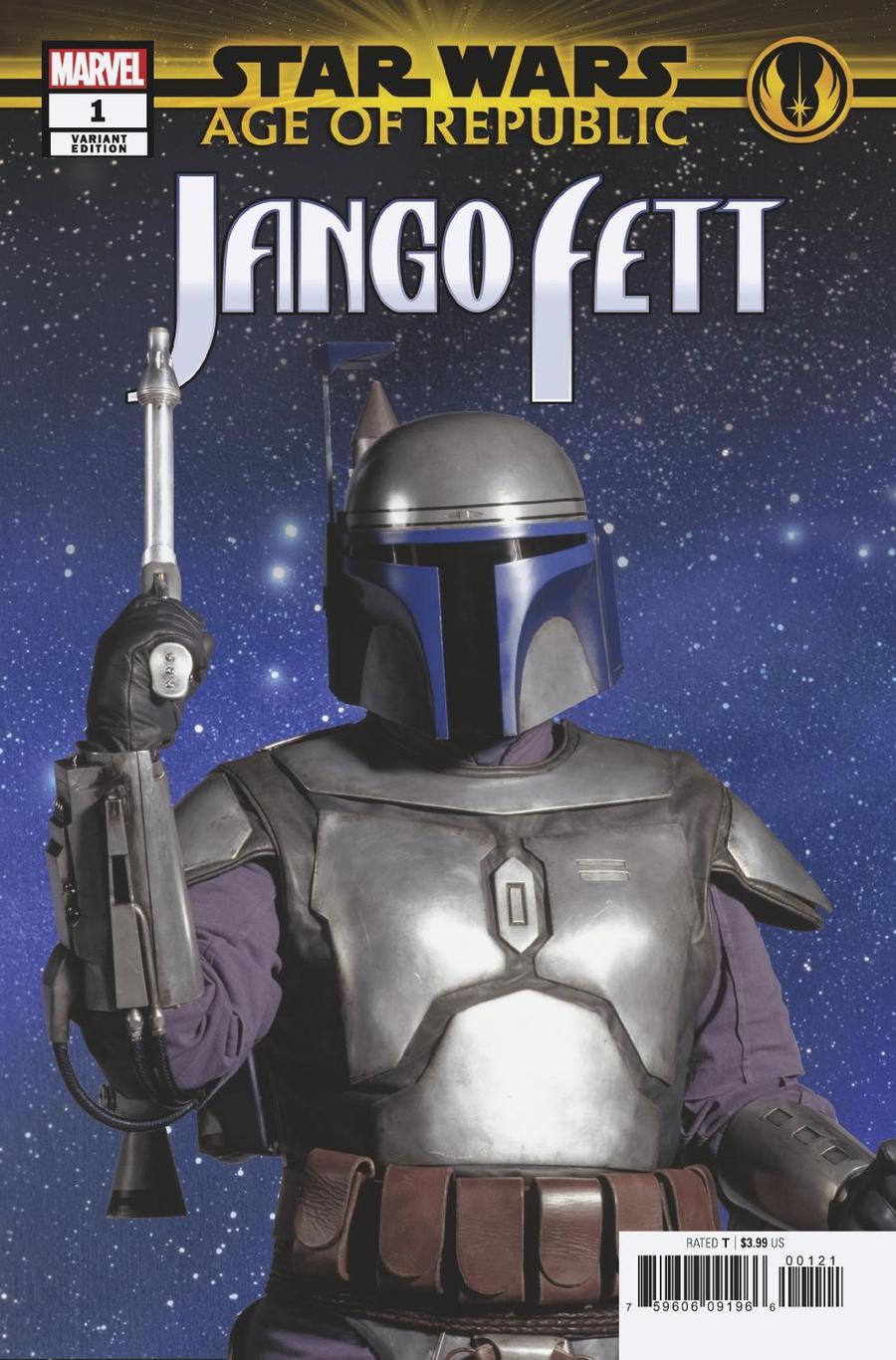 Star Wars Age Of Republic Jango Fett #1 Cover F Incentive Movie Variant Cover