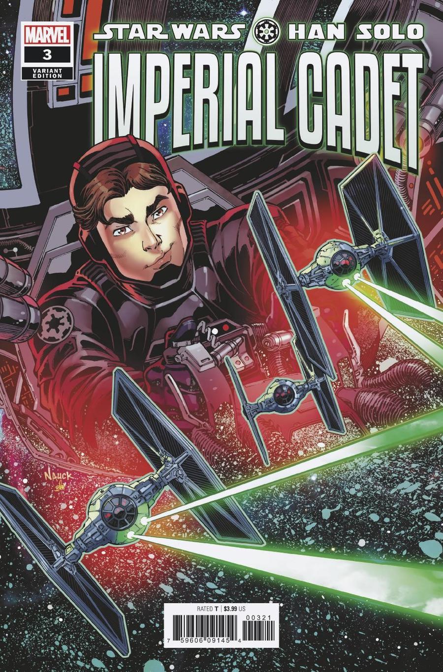 Star Wars Han Solo Imperial Cadet #3 Cover B Incentive Todd Nauck Variant Cover