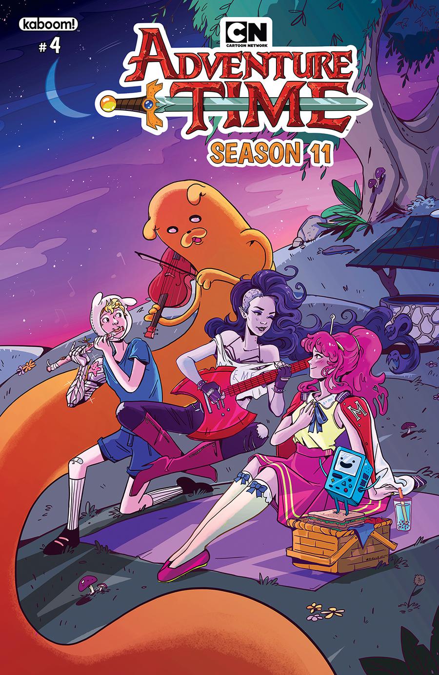 Adventure Time Season 11 #4 Cover D Incentive Arielle Jovellanos Virgin Variant Cover