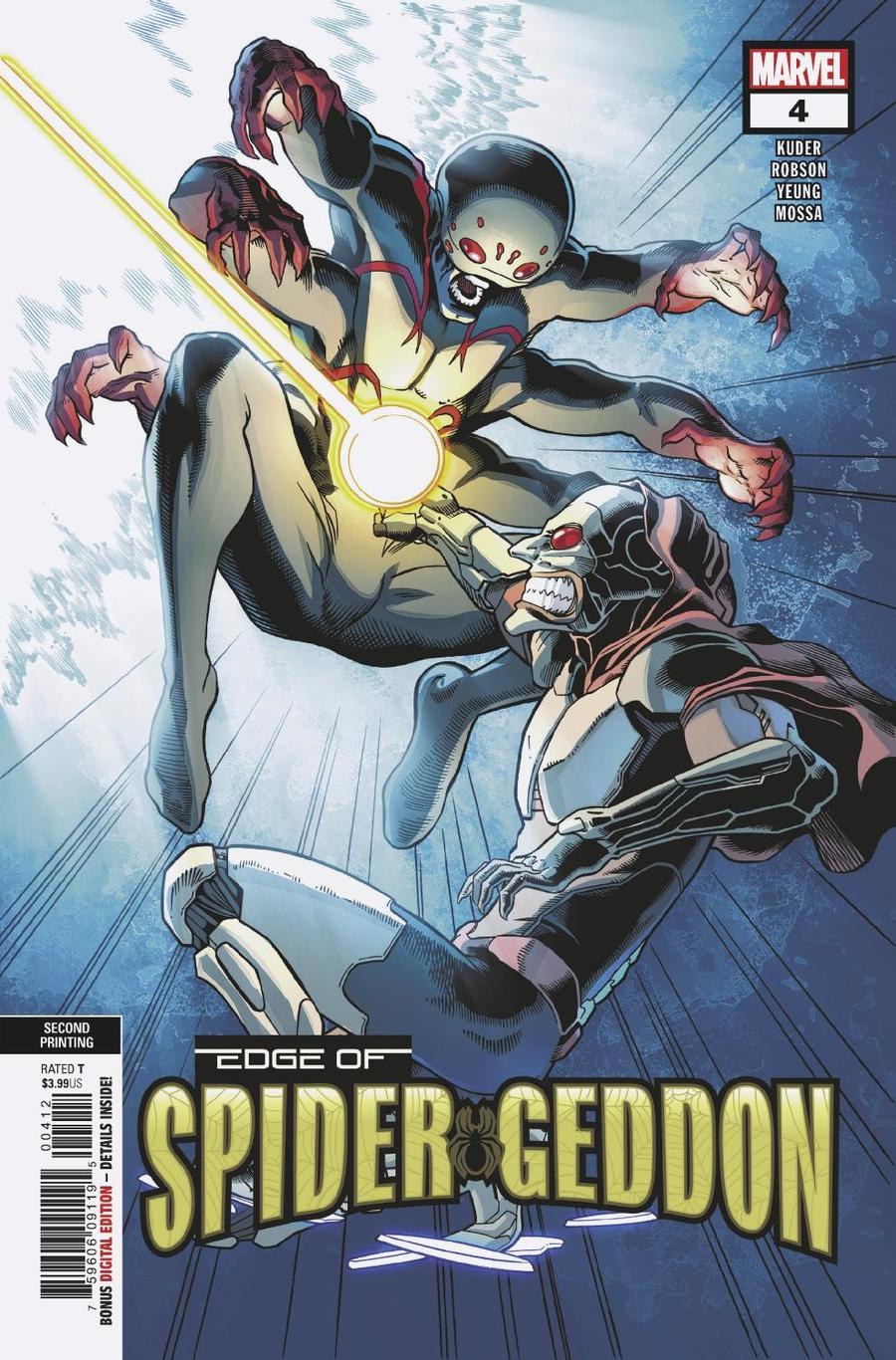 Edge Of Spider-Geddon #4 Cover C 2nd Ptg Variant Aaron Kuder Cover