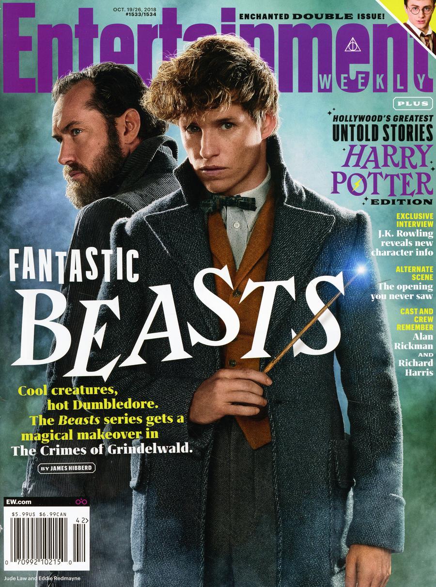 Entertainment Weekly #1533 / 1534 October 19 / 26 2018
