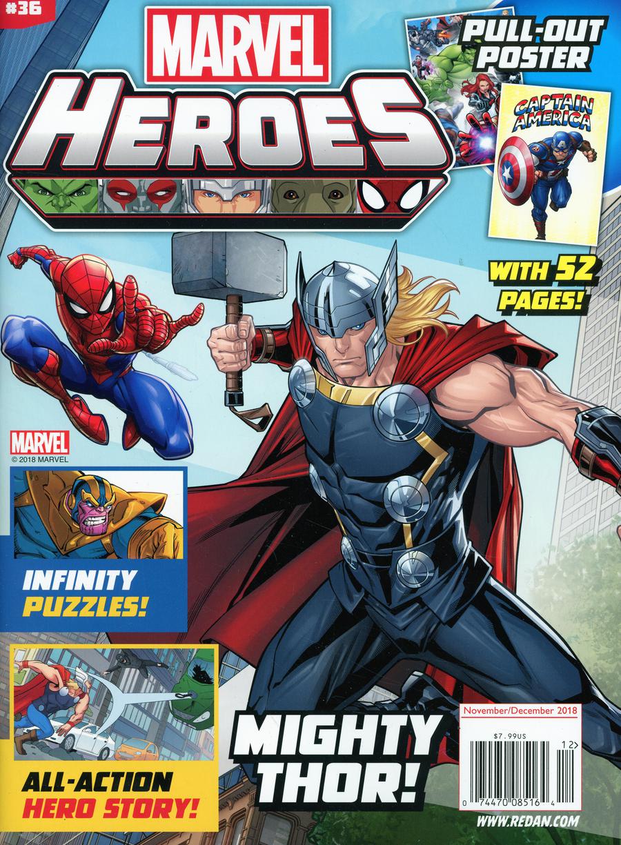 Marvel Super-Heroes Magazine #36 November / December 2018