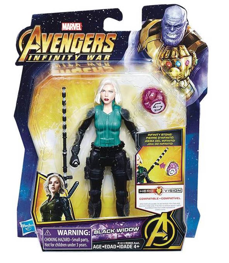 Avengers Infinity War 6-Inch Action Figure With Infinity Stone Assortment 201803 - Black Widow