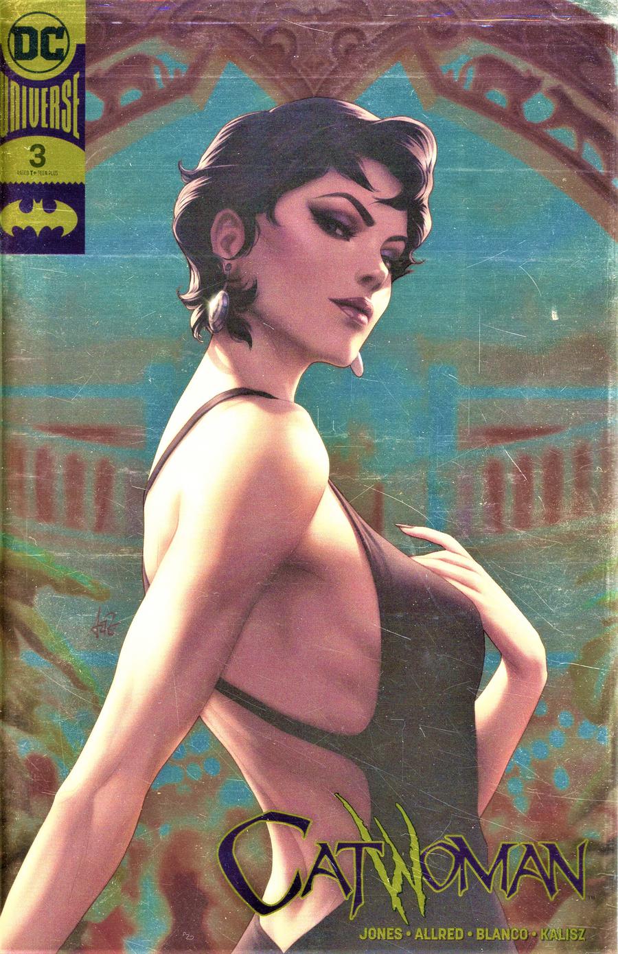 Catwoman Vol 5 #3 Cover C Variant Stanley Artgerm Lau Gold Foil Cover
