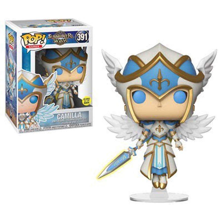 POP Games 391 Summoners War Camilla Glow-In-The-Dark Vinyl Figure
